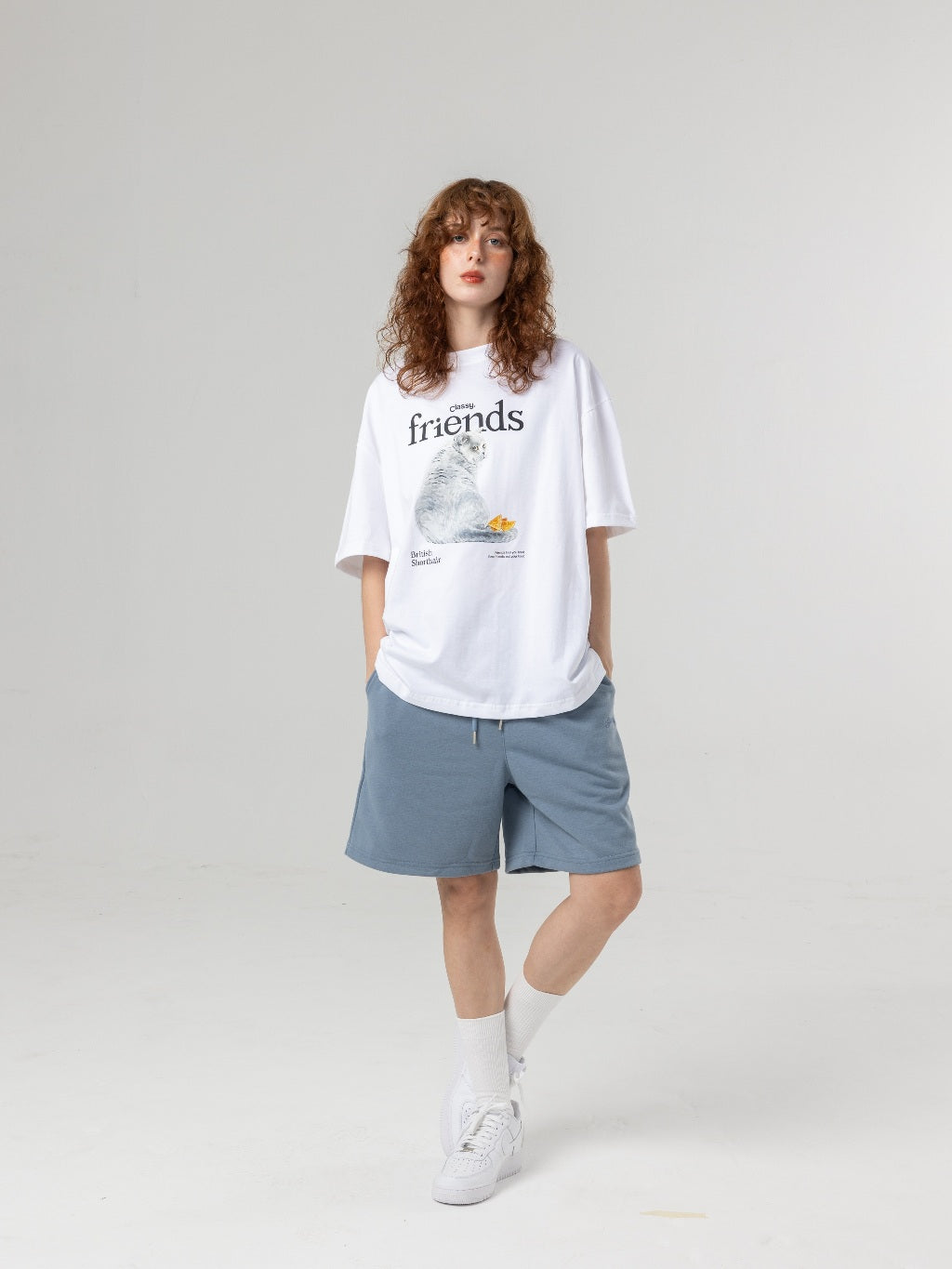 British Shorthair Oversized T-shirt