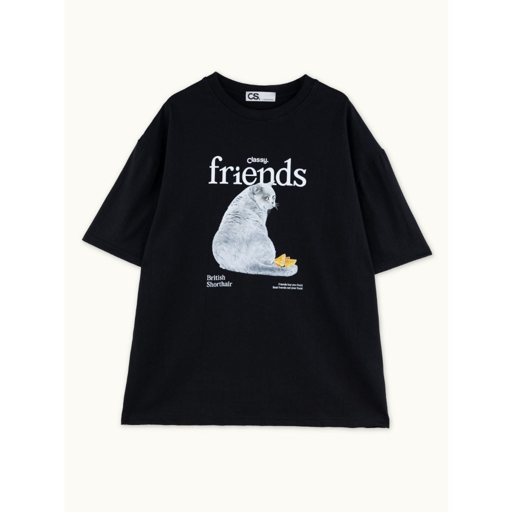 British Shorthair Oversized T-shirt