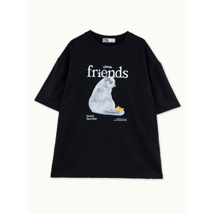 British Shorthair Oversized T-shirt