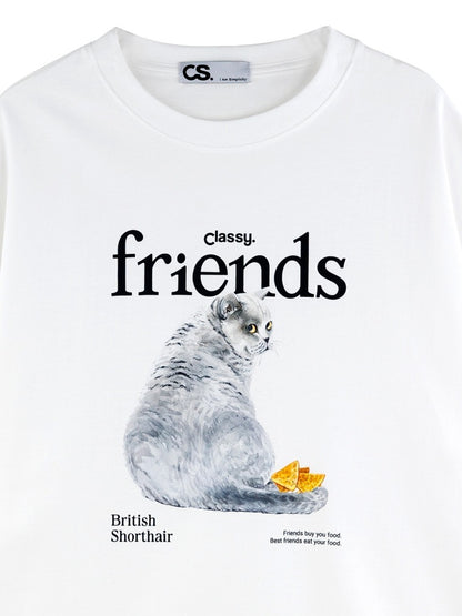 British Shorthair Oversized T-shirt