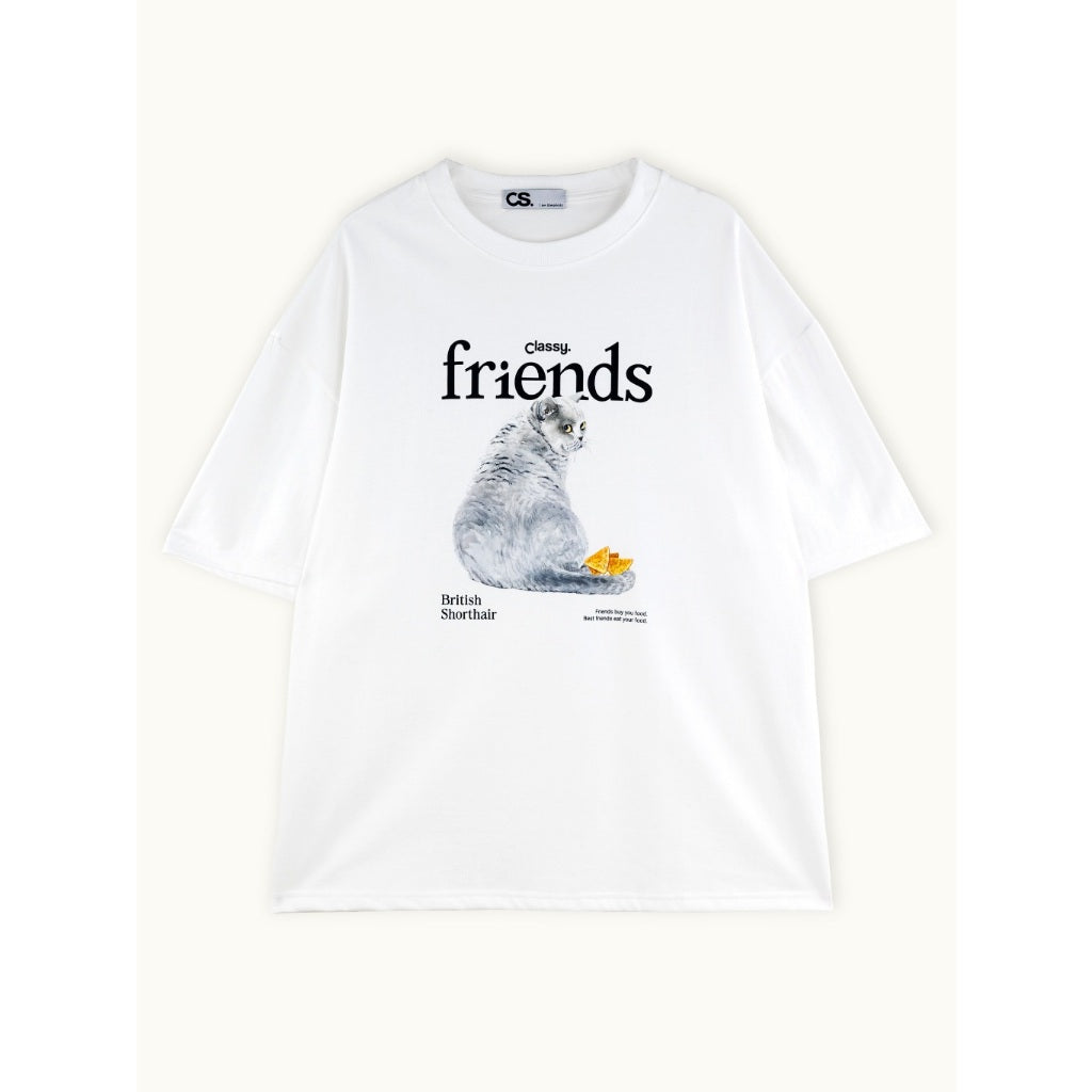 British Shorthair Oversized T-shirt