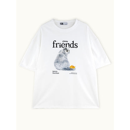 British Shorthair Oversized T-shirt